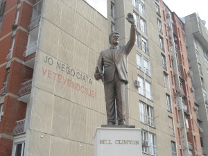 Estátua do Bill Clinton